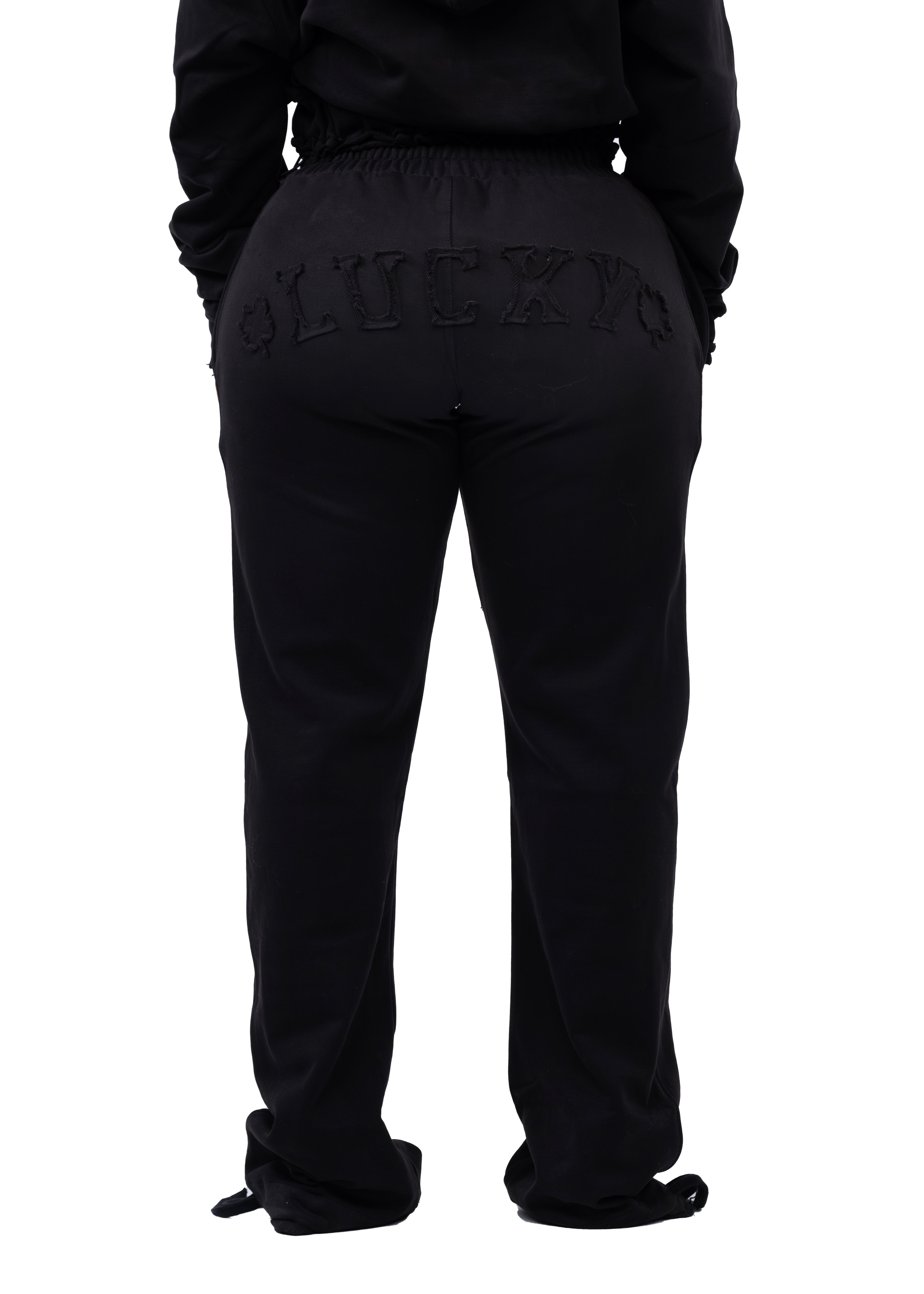 Double Black Lucky Sweatpants