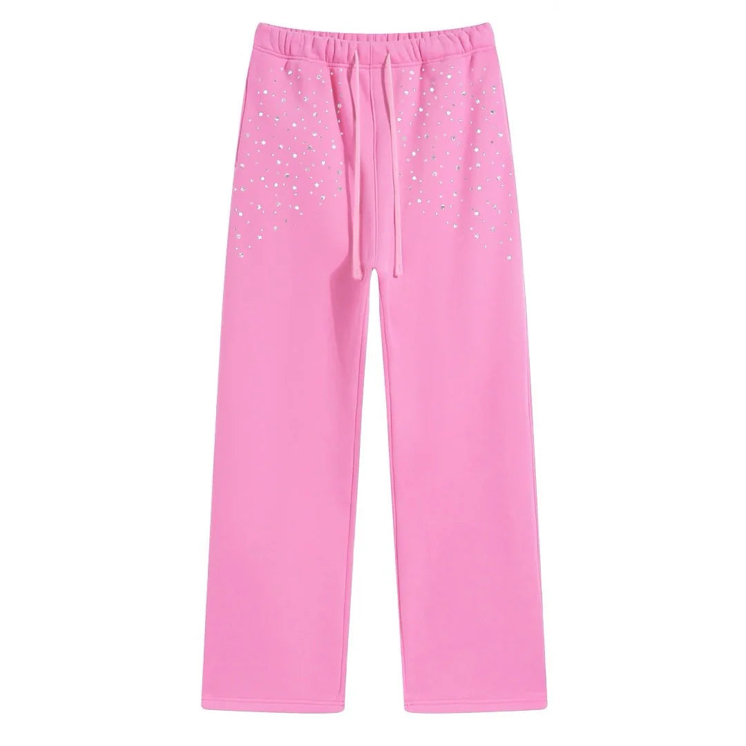 Bubble Gum Flare Sweatpants