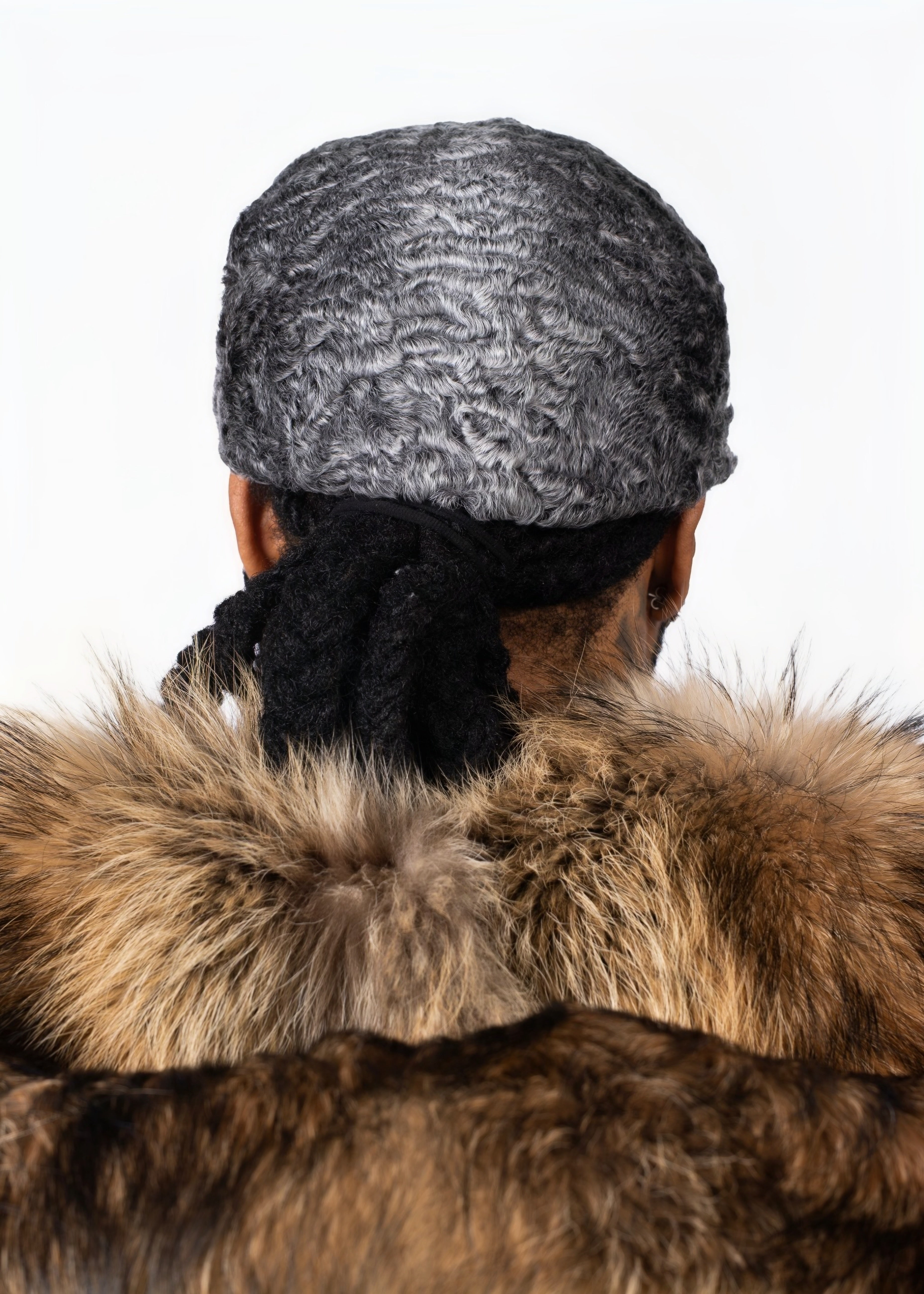 Persian Gray Wave Cap