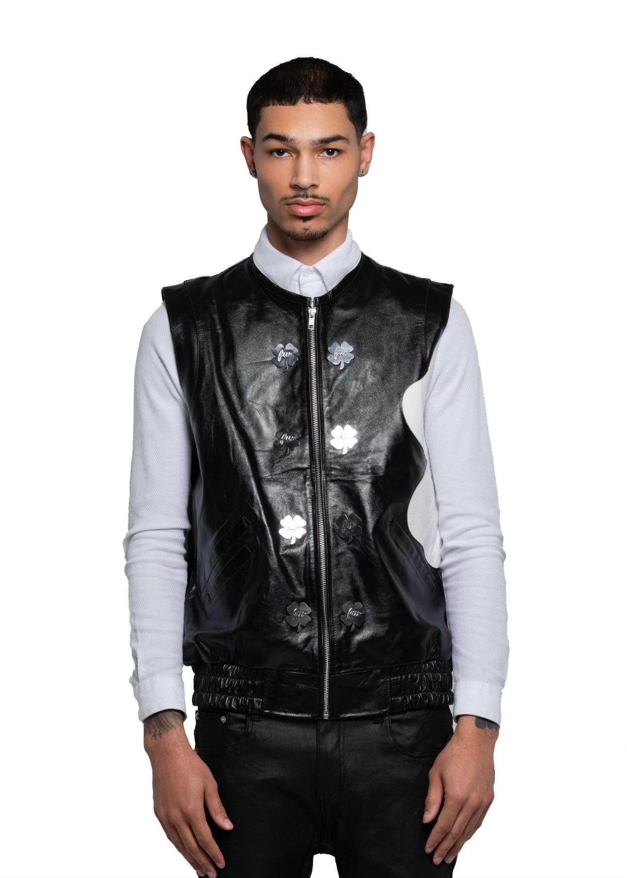 Biker Leather Vest