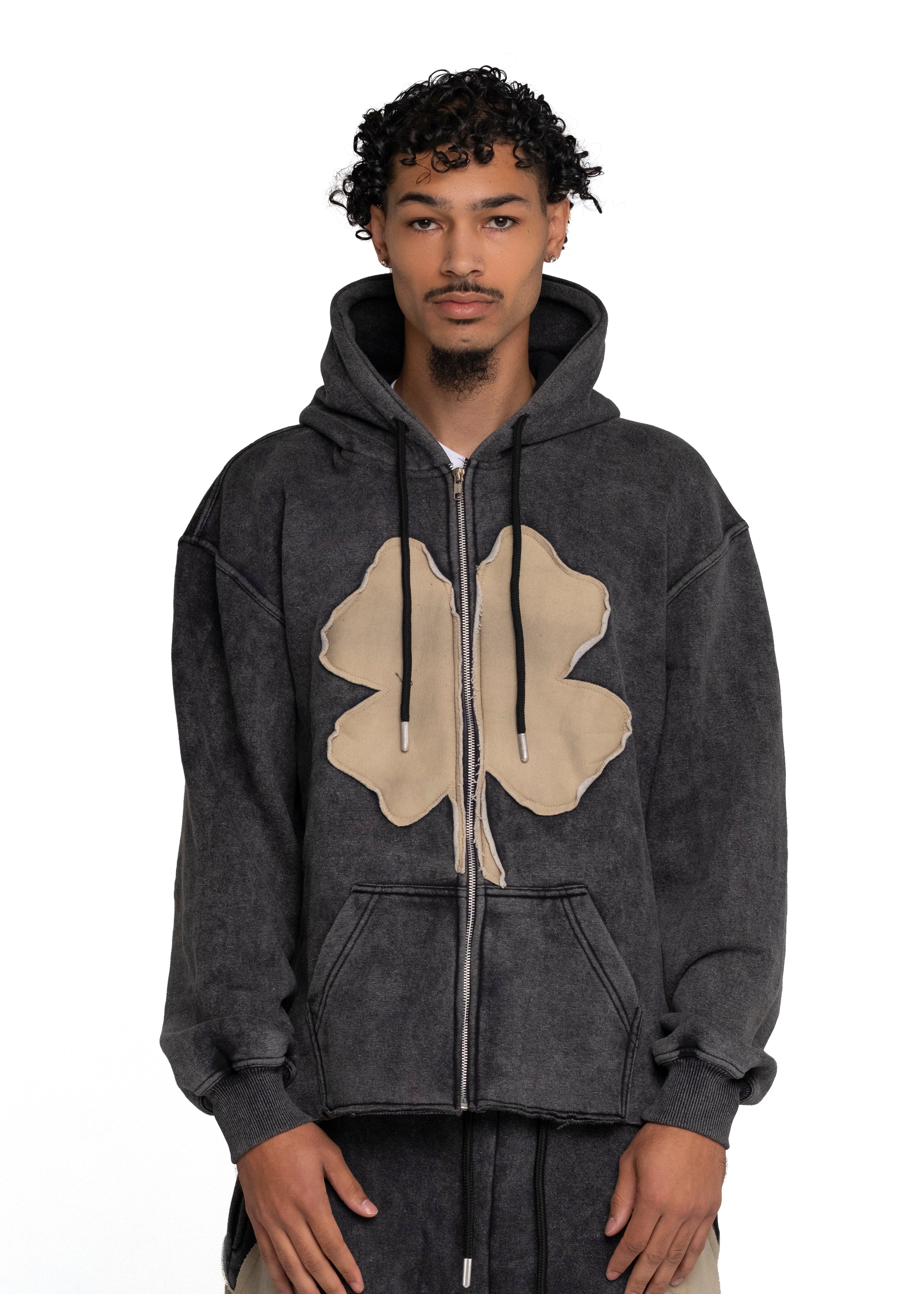 Stitched Clover Hoodie