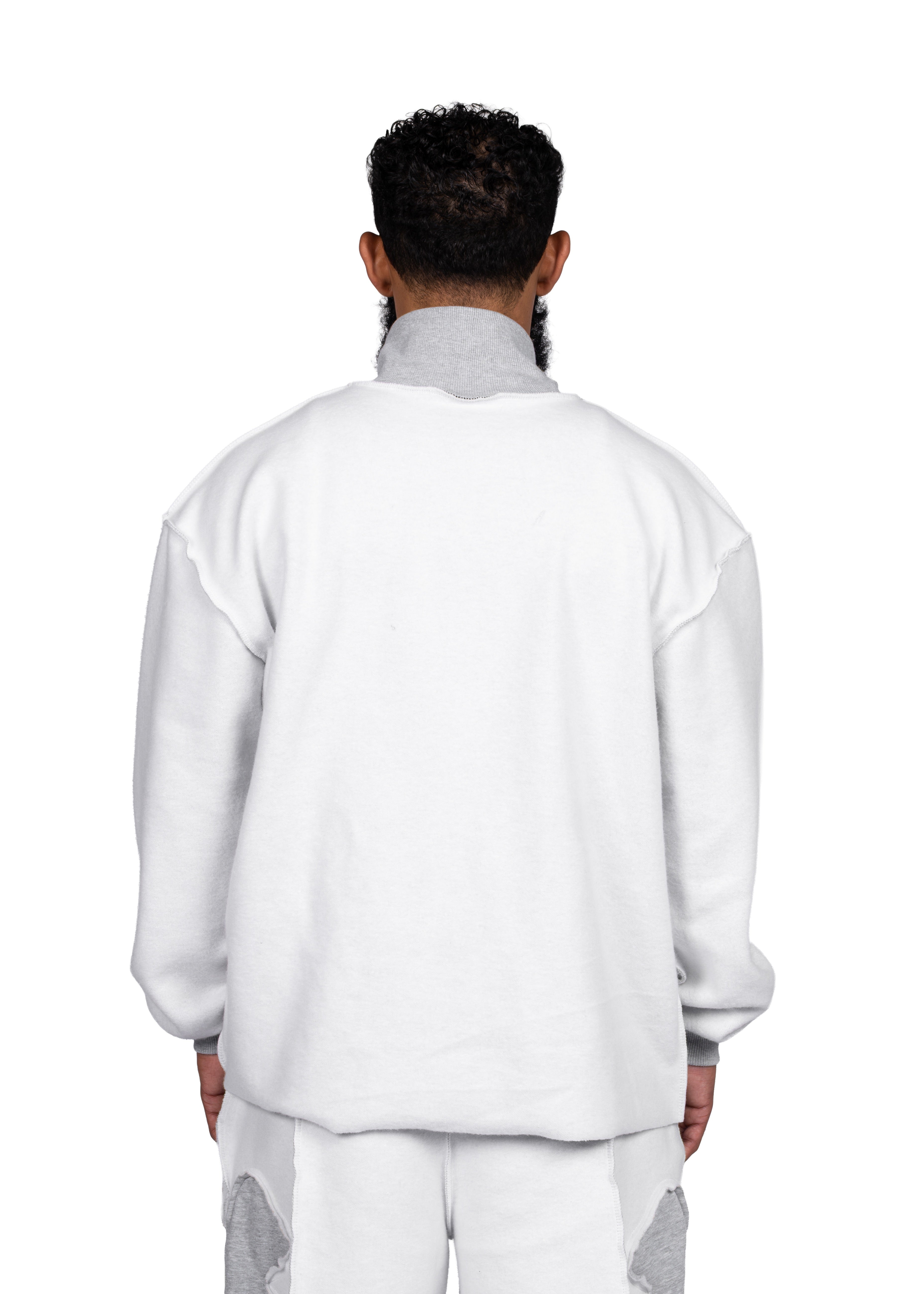 Full Zip Inside Out Hoodie