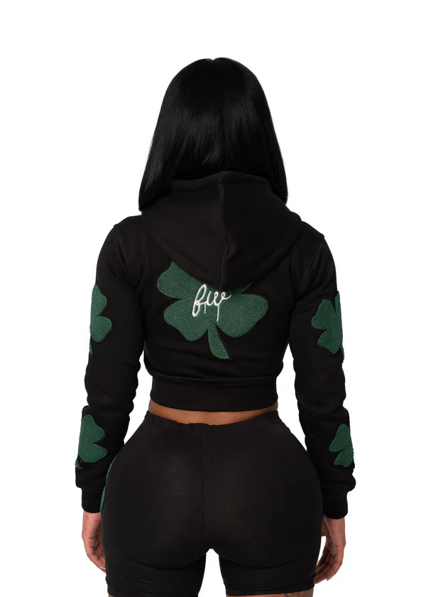 Black Clover Patch Hoodie V2