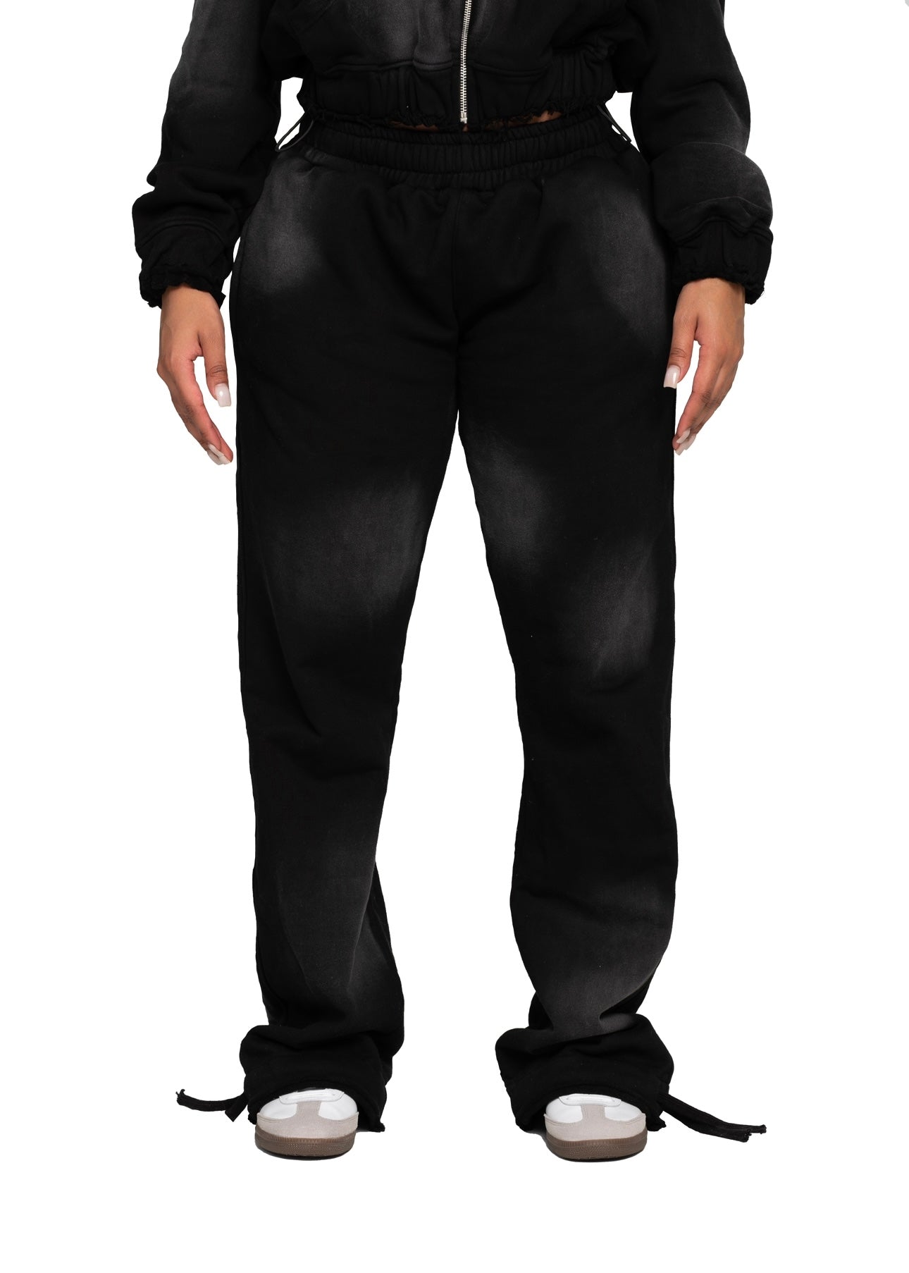 Black Lucky Sweatpants