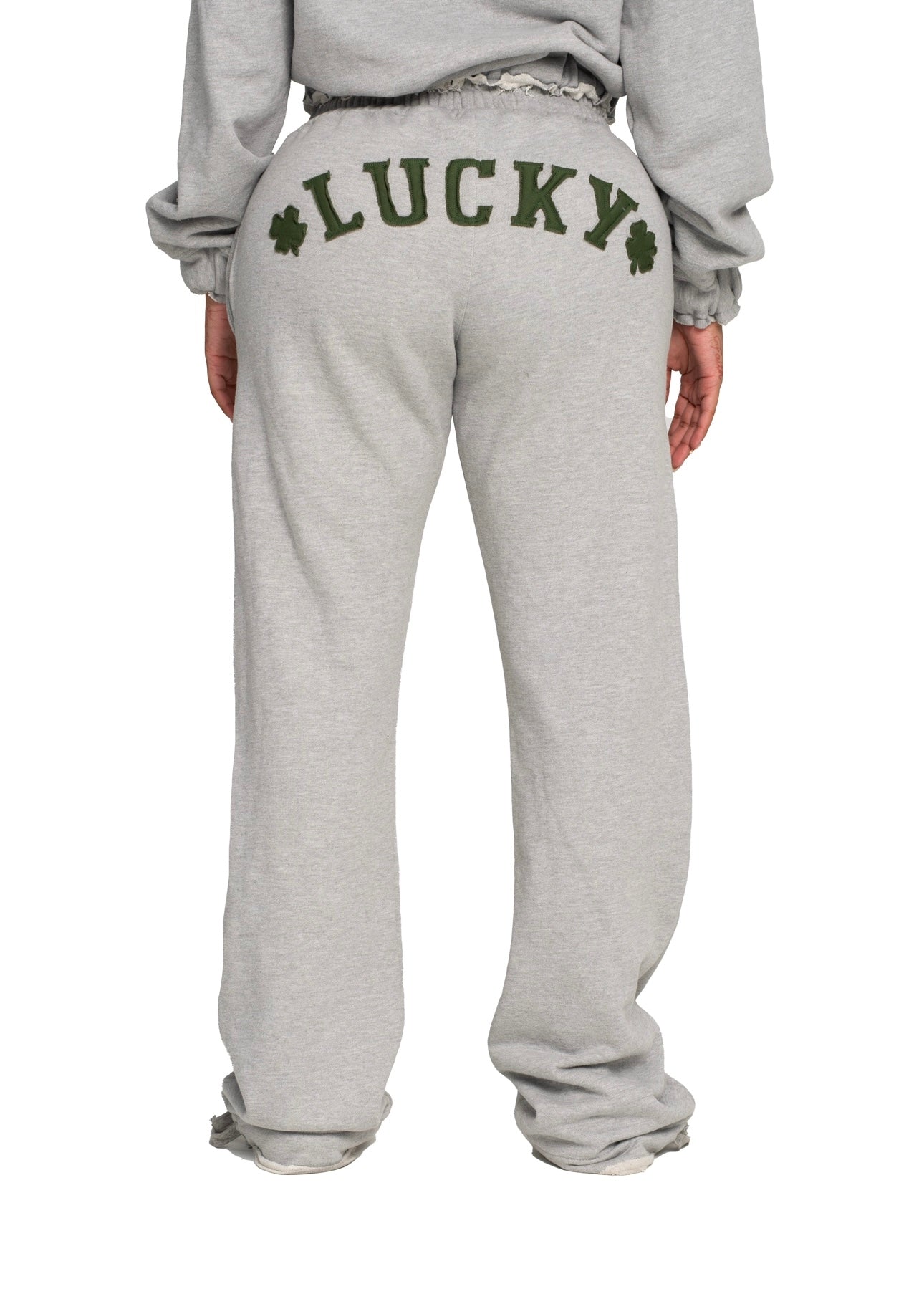 Gray Lucky Sweatpants (PRE-ORDER)