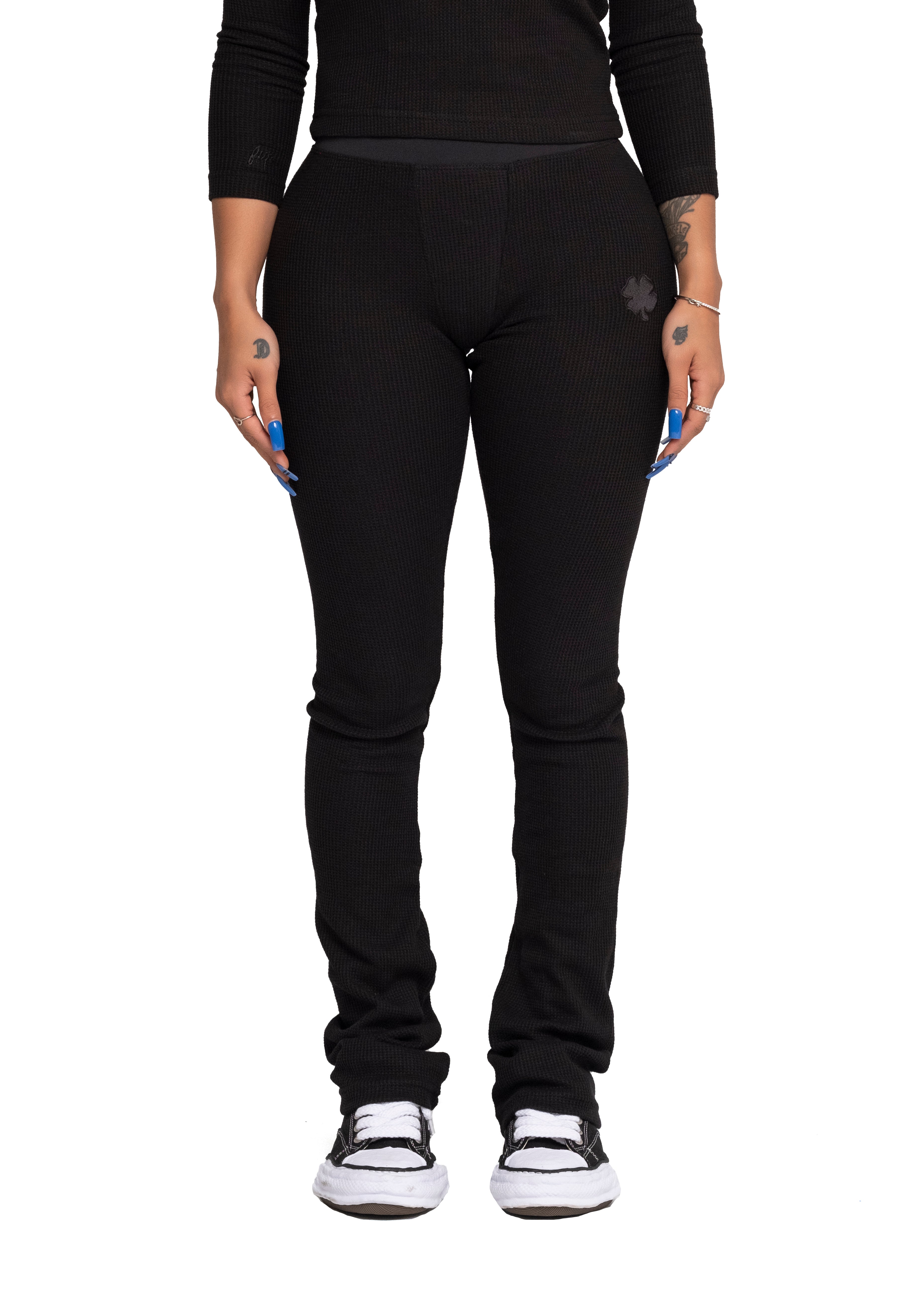 Mini-Flared Thermal Leggings