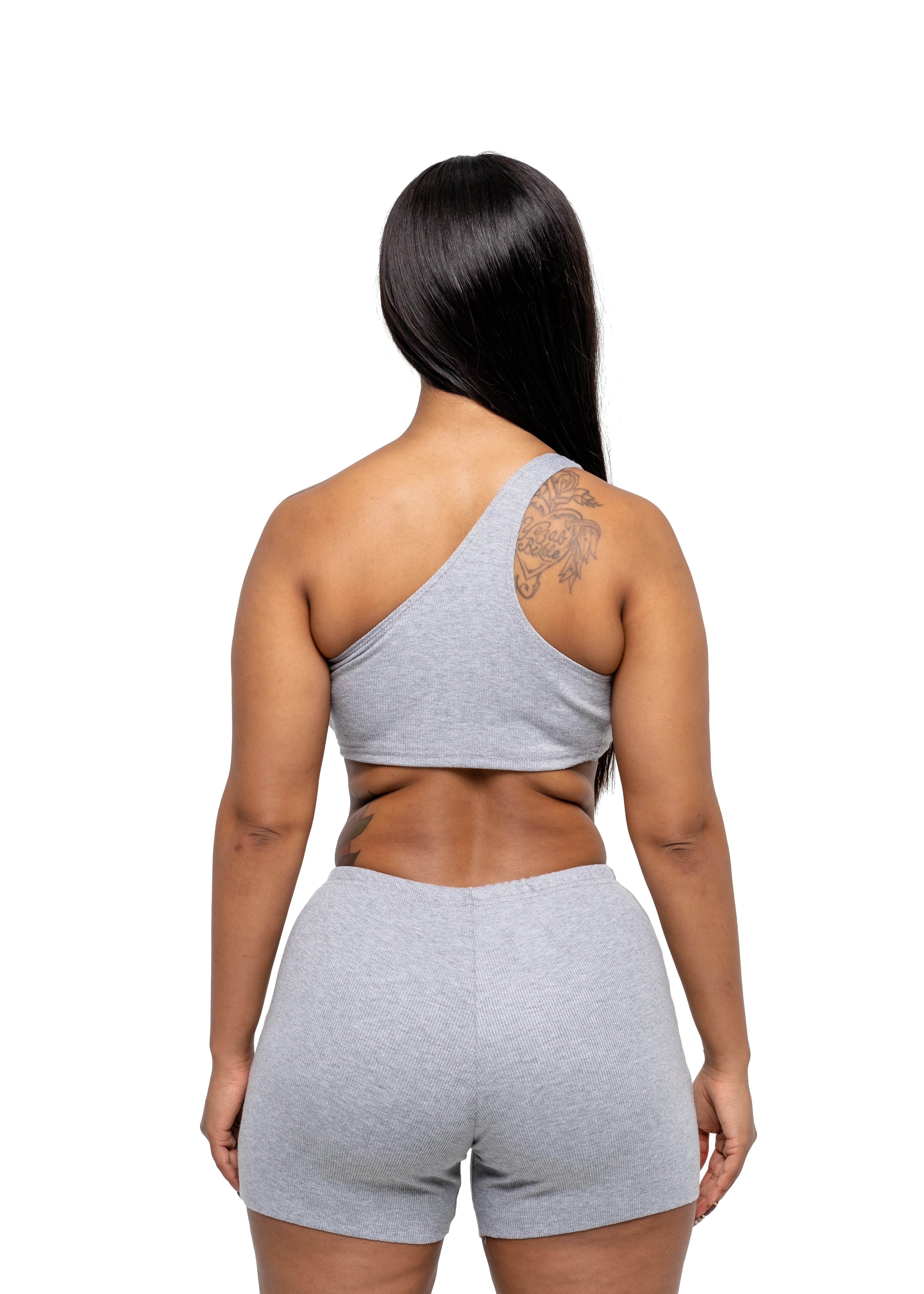 One Shoulder Crop Top