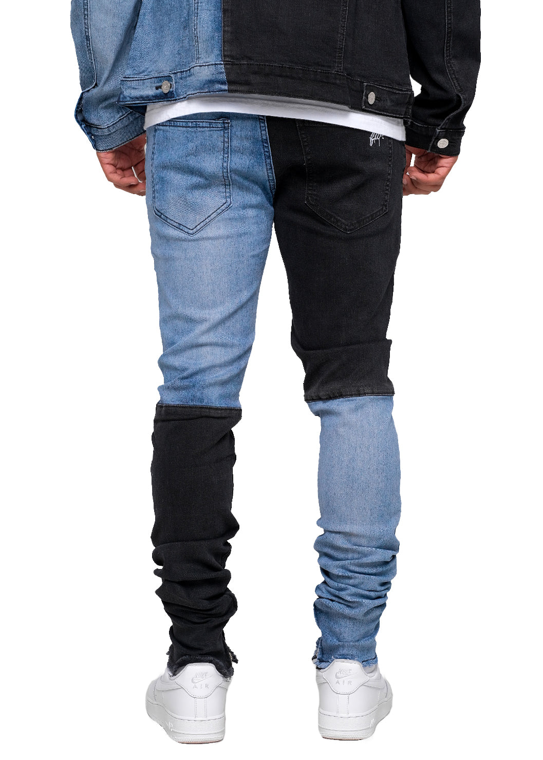 Men Original Split Denim Pants