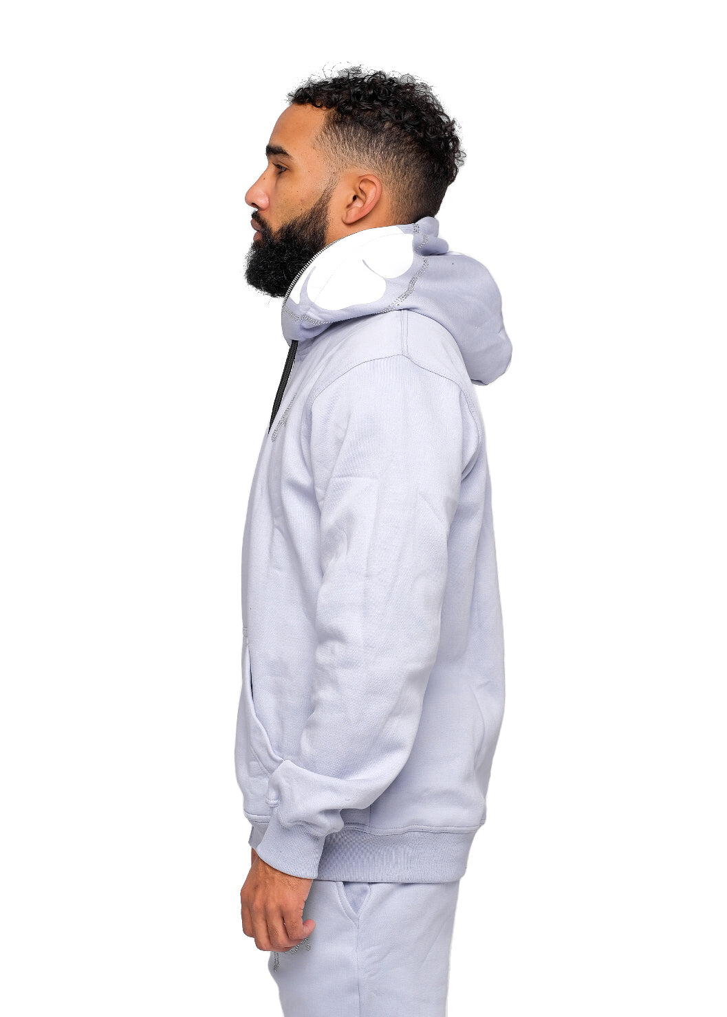Blue Full Zip Hoodie