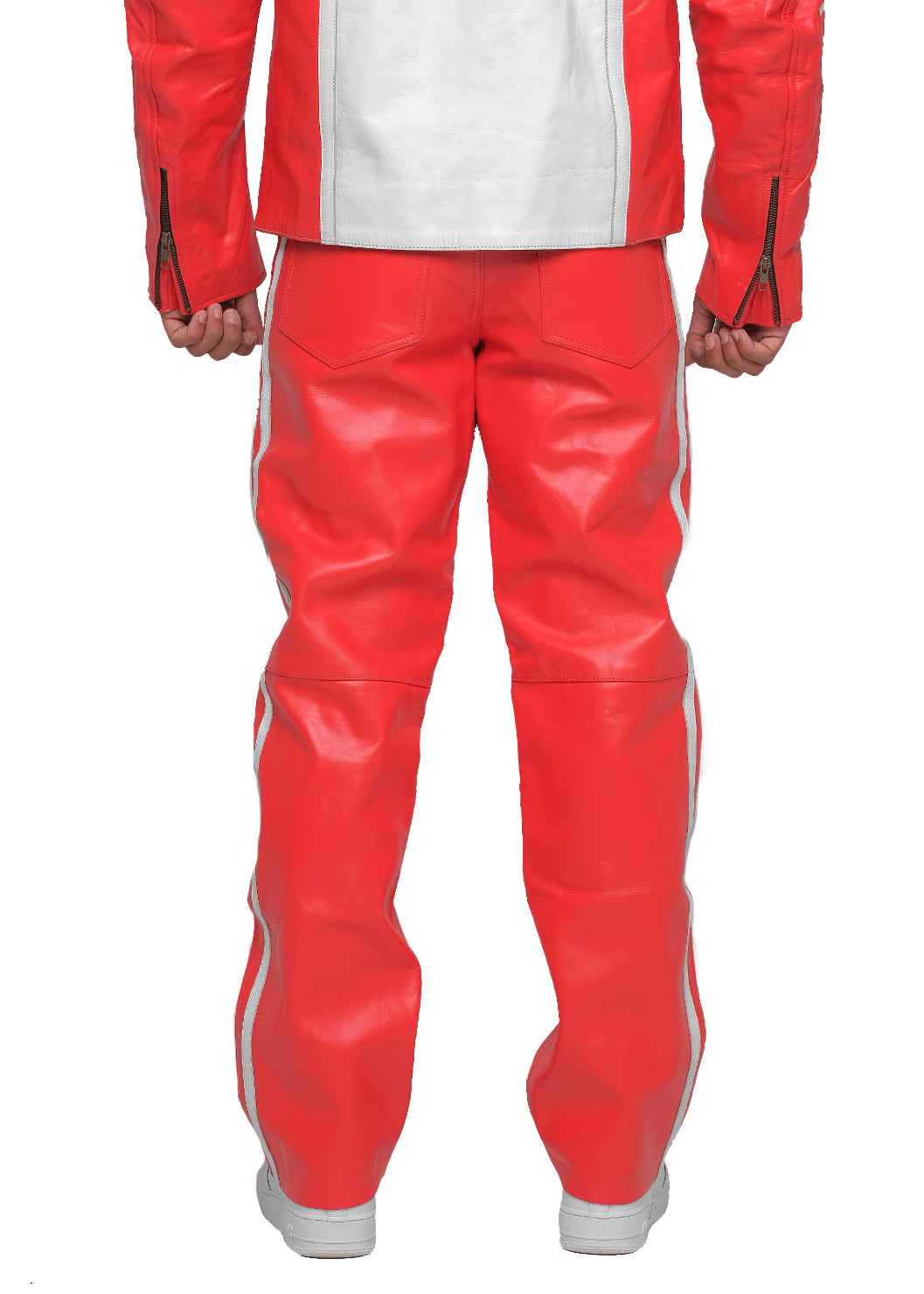 Red Leather Pants