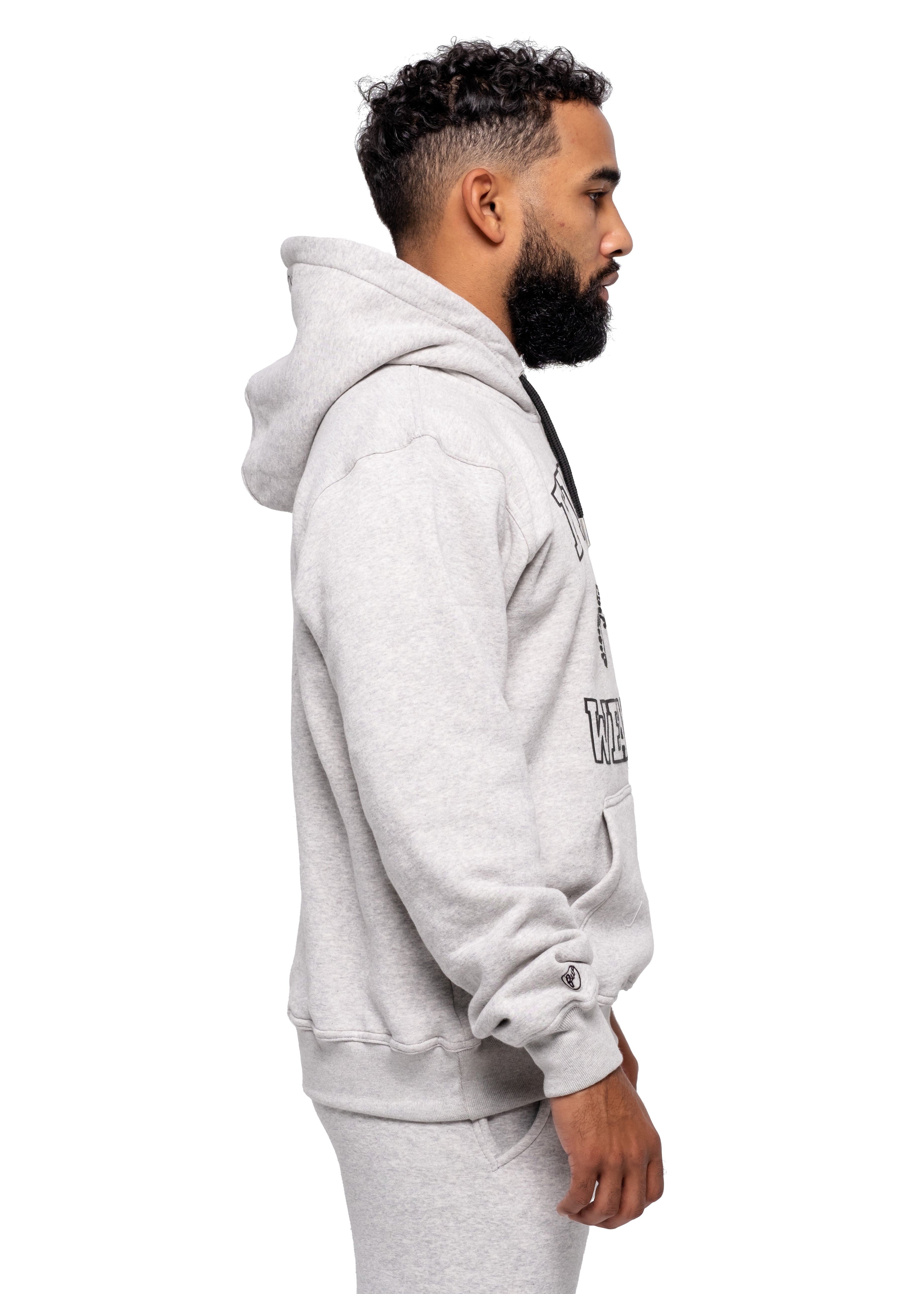 Gray University Hoodie