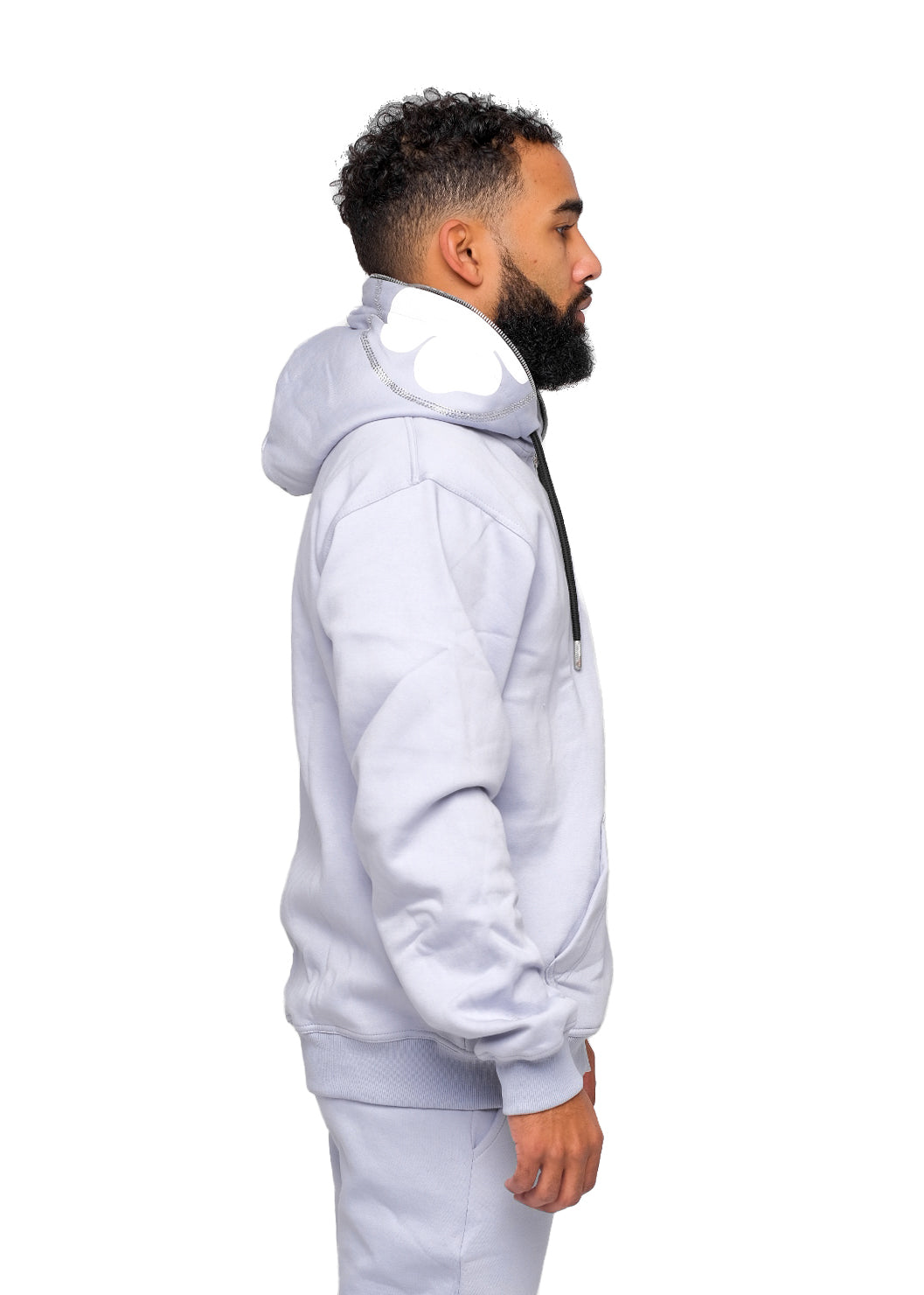 Blue Full Zip Hoodie