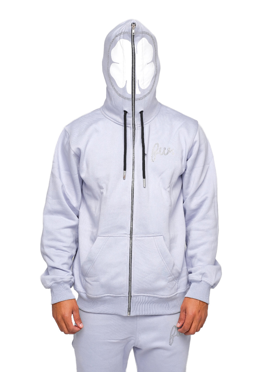 Blue Full Zip Hoodie