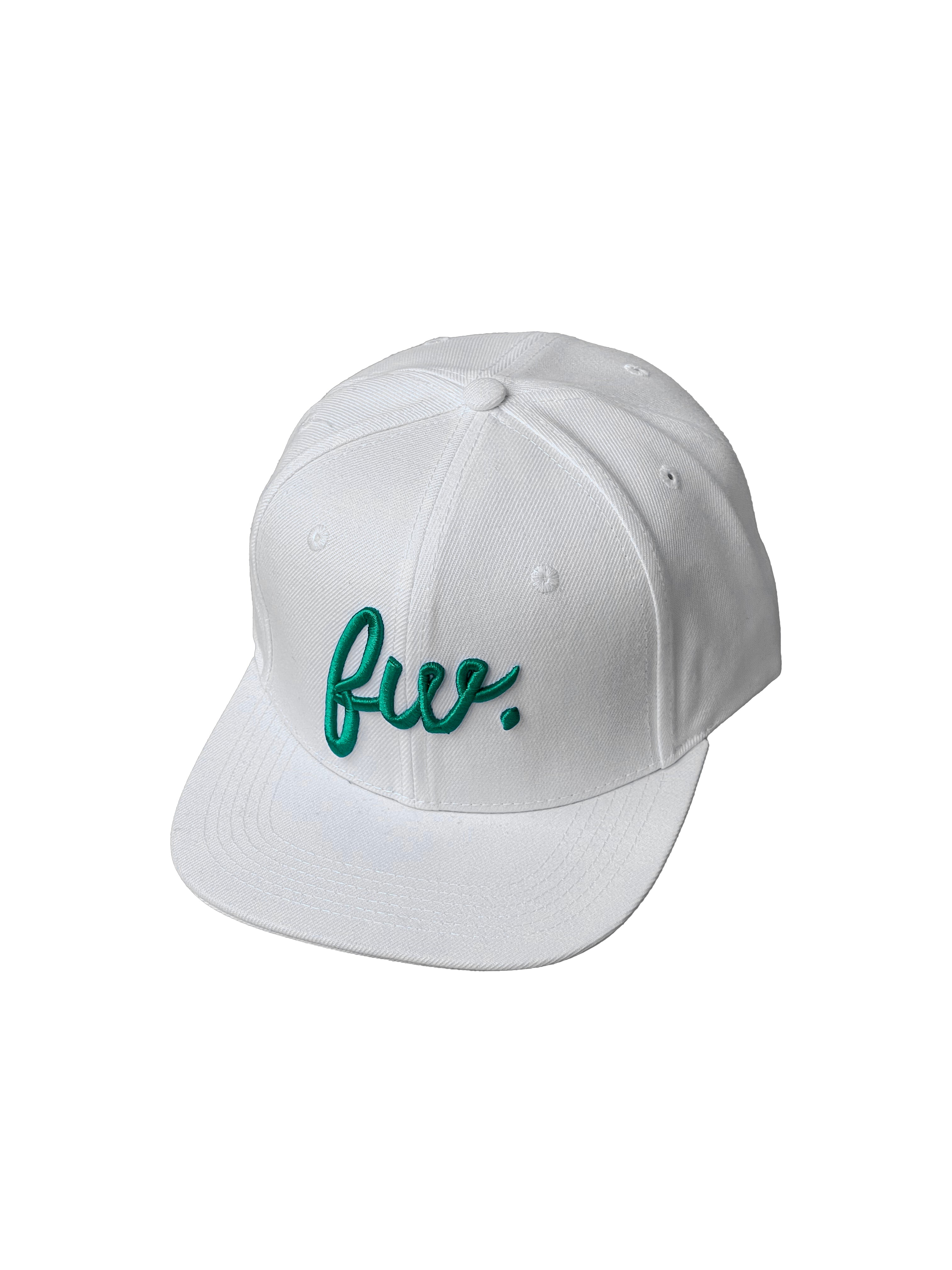 White Snapback Hat