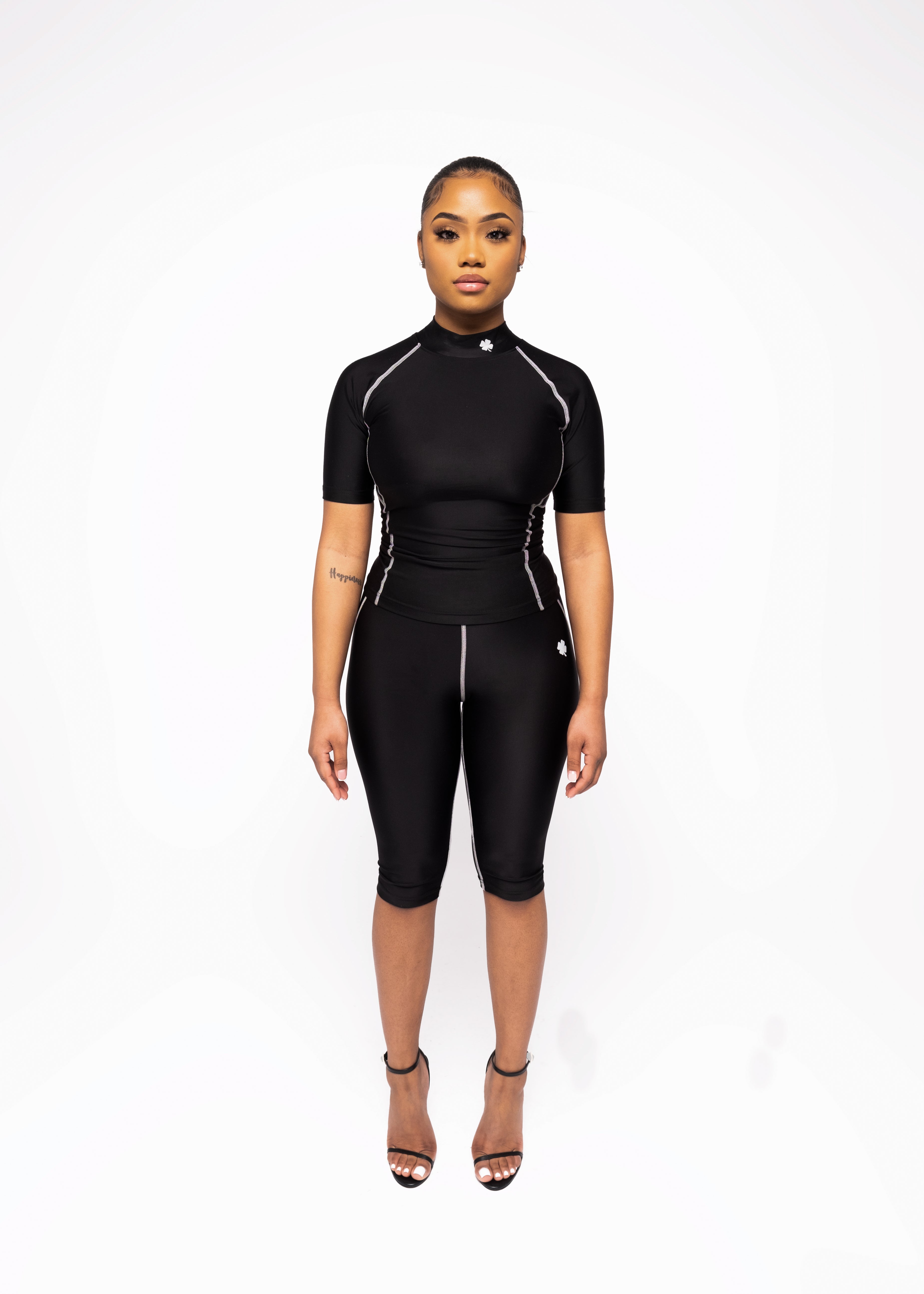 Black 3M Capri Leggings