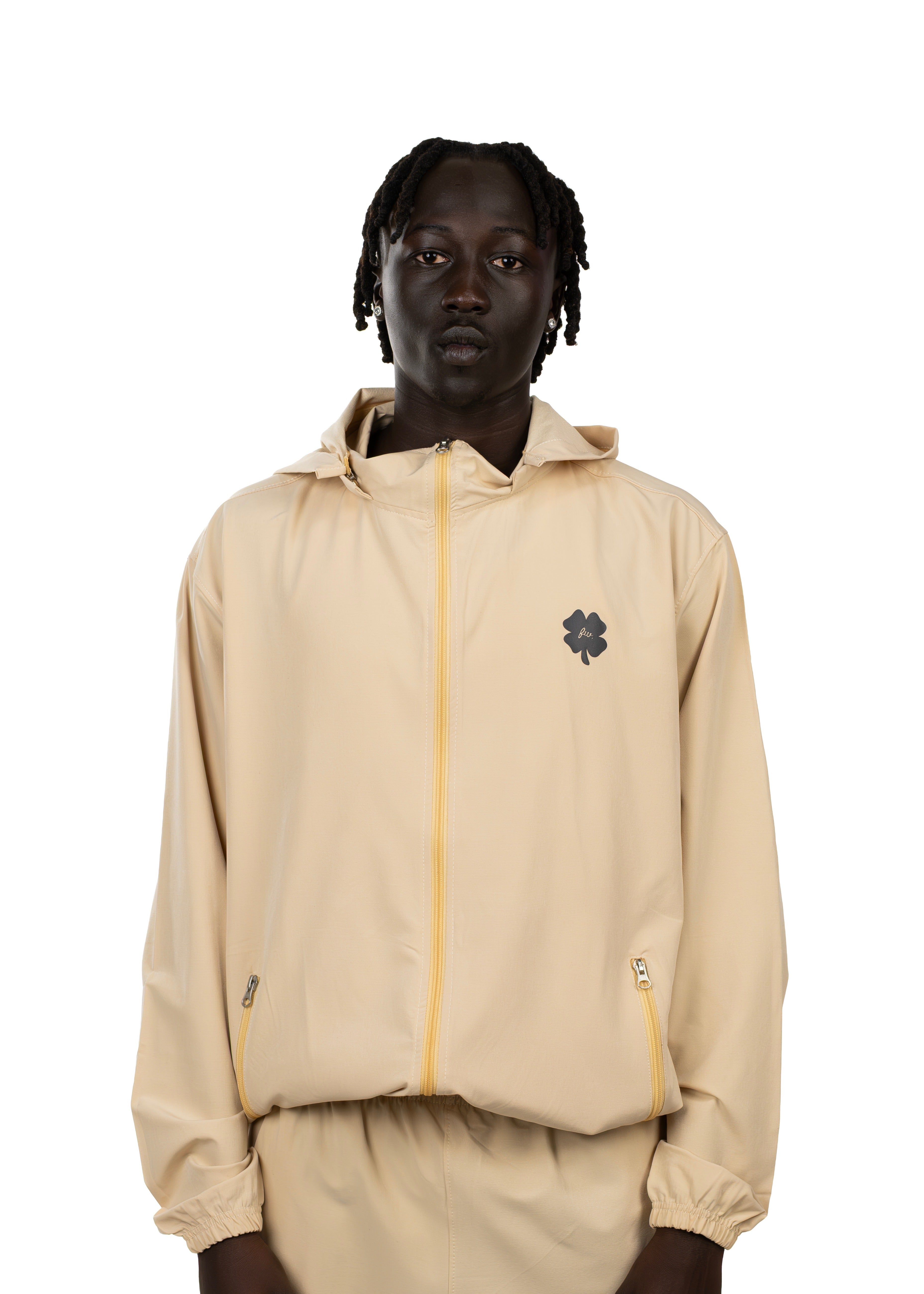 Men Nude Active Hoodie