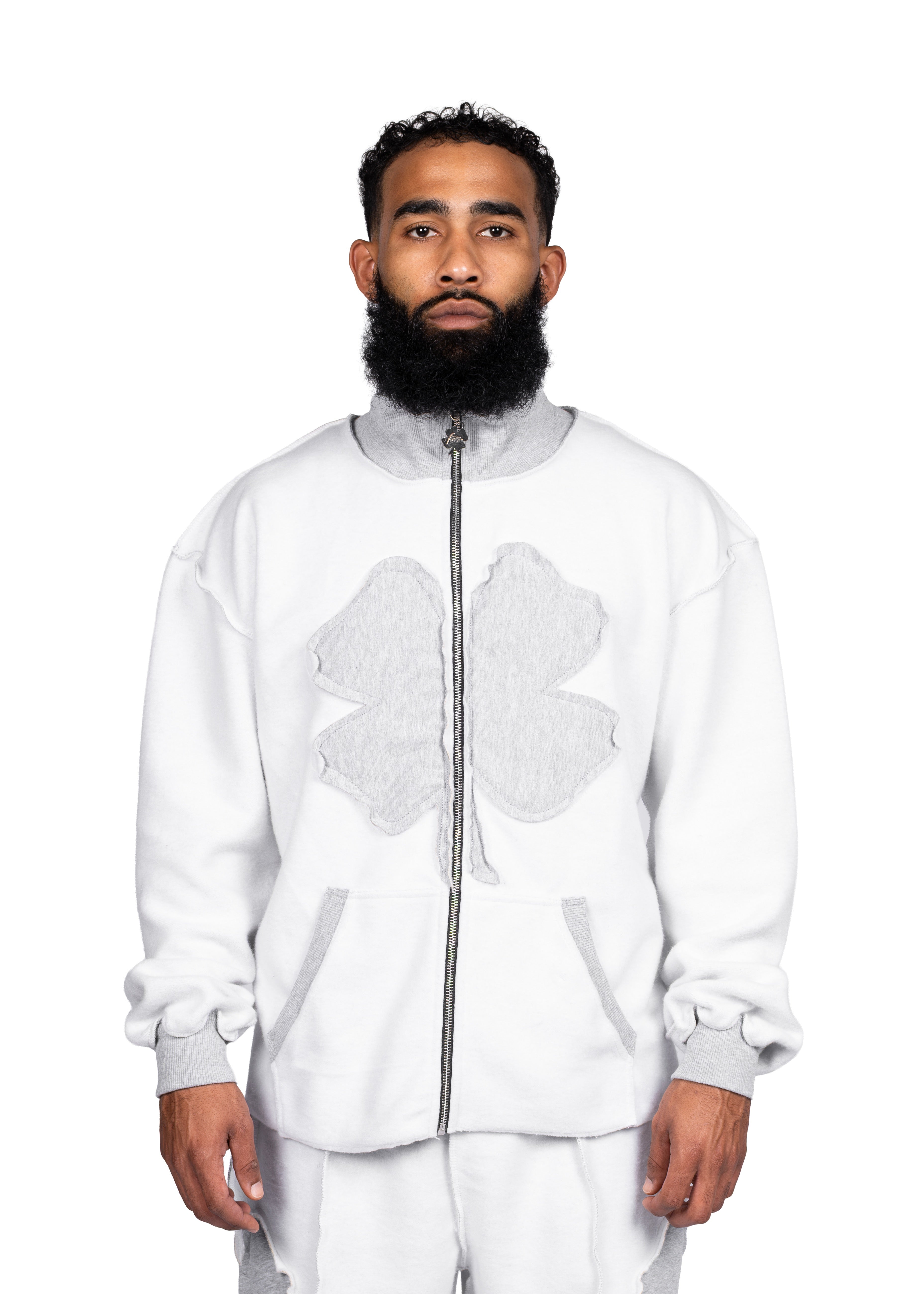 Full Zip Inside Out Hoodie