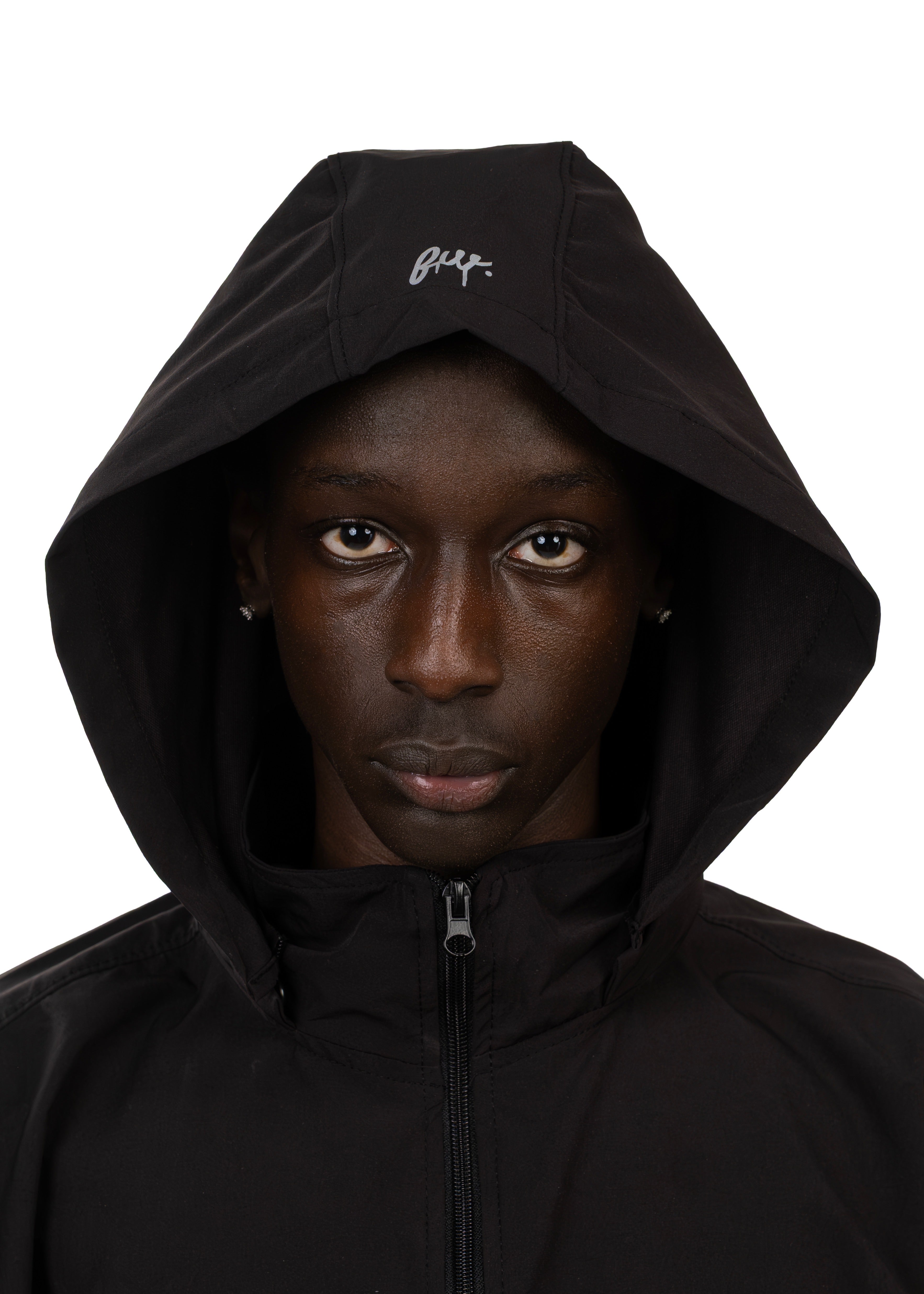 Men Black Active Hoodie