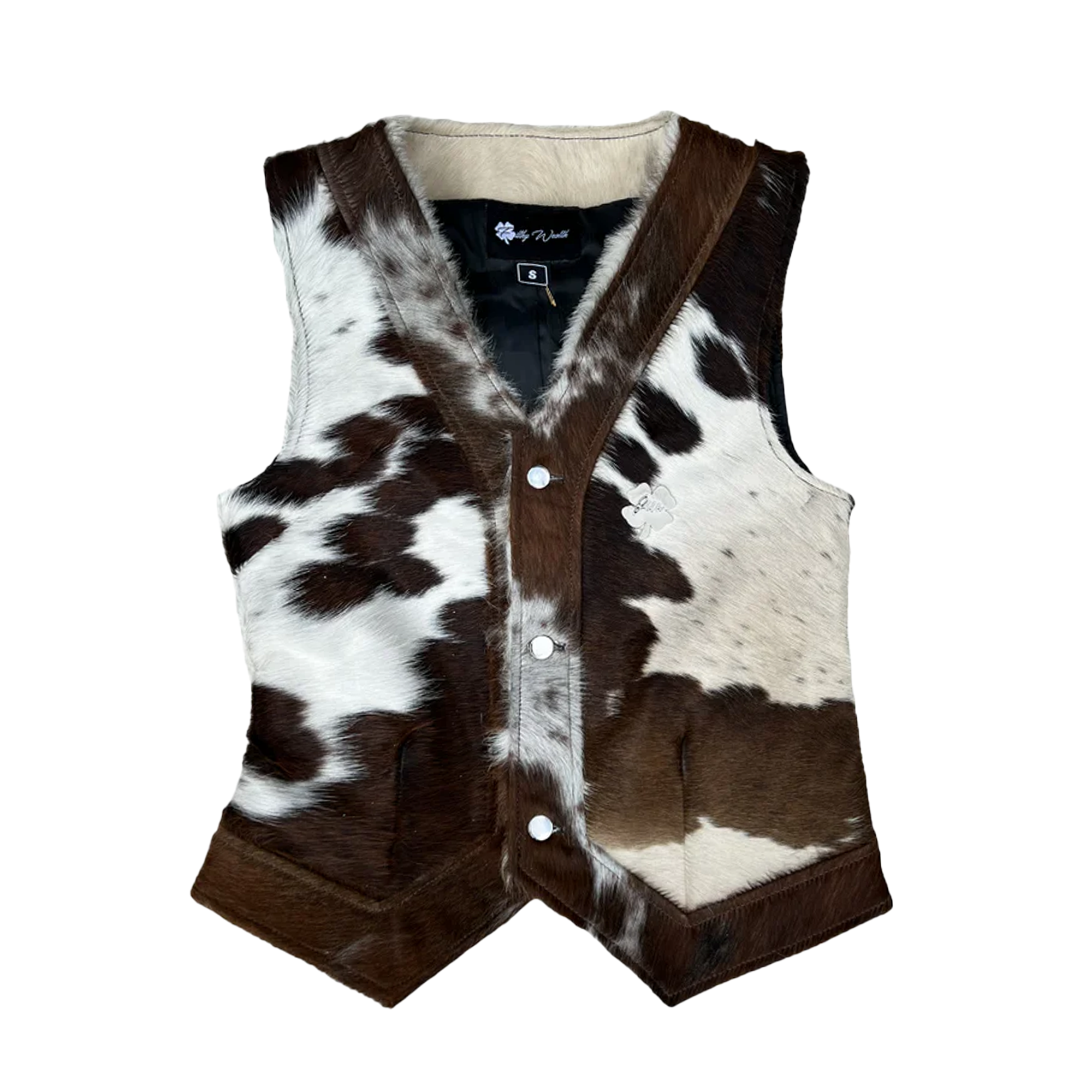 Women Cow Hide Vest