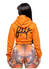 Orange Woodland Hoodie