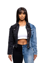 Women Original Split Denim Jacket