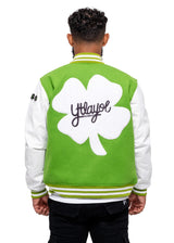 Men 100% Leather Varsity Jacket