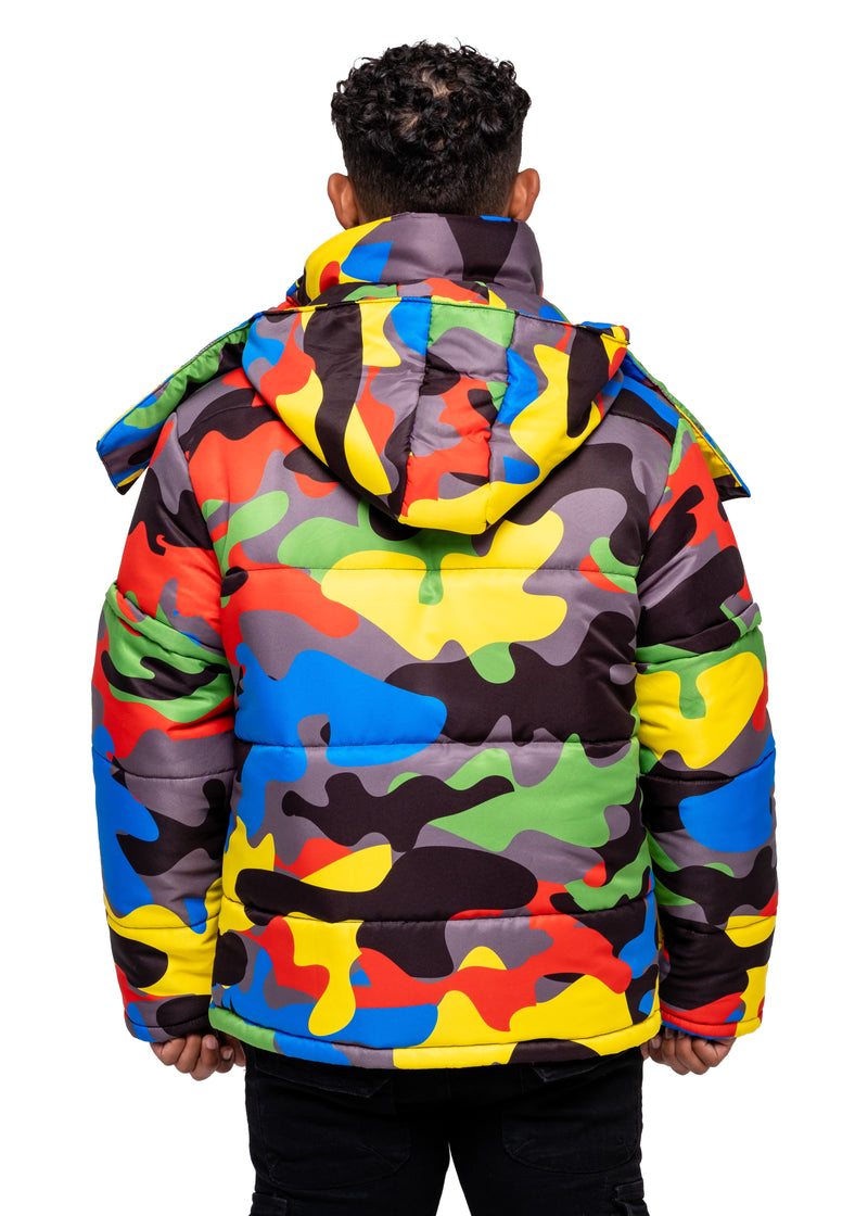 Camo Oversized Jacket