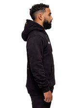 Black/Gray Split Hoodie