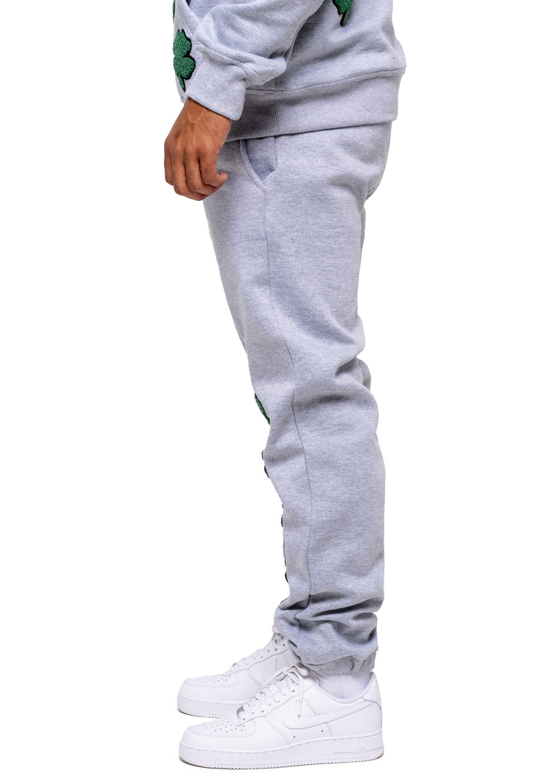 Gray Patch Sweatpants