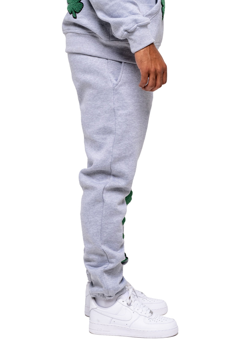 Gray Patch Sweatpants