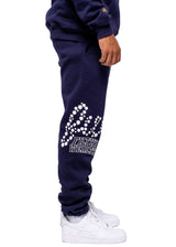 Navy University Sweatpants