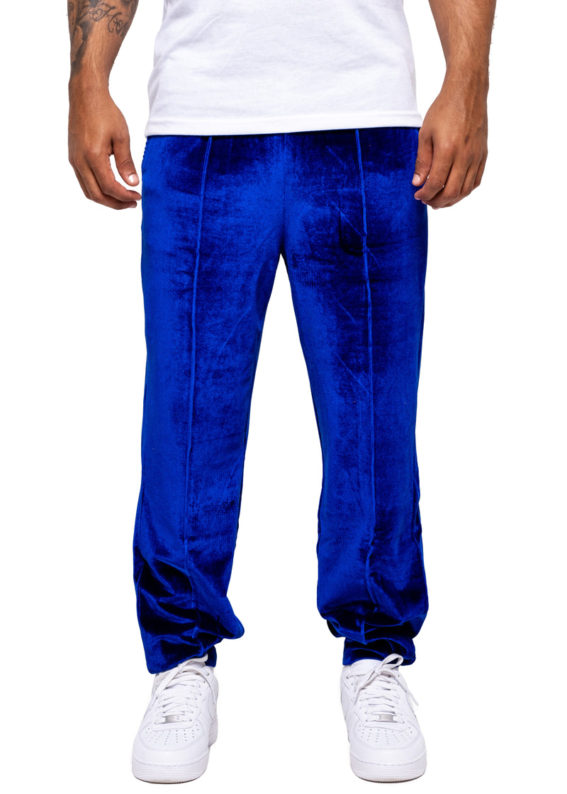 Blue Velvet Pants