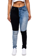 Women Original Split Denim Pants