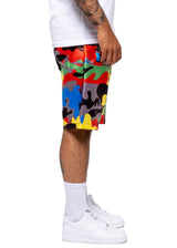 Camo Silk Shorts