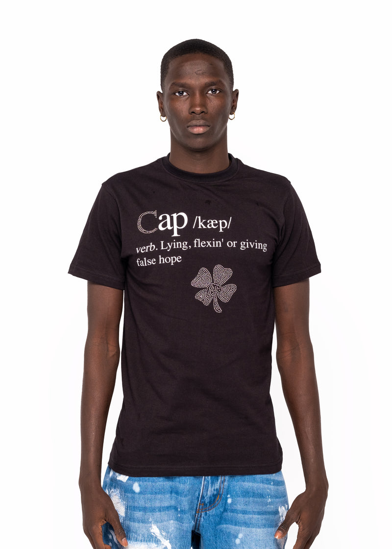 Black CAP Shirt