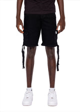 Black Cargo Shorts