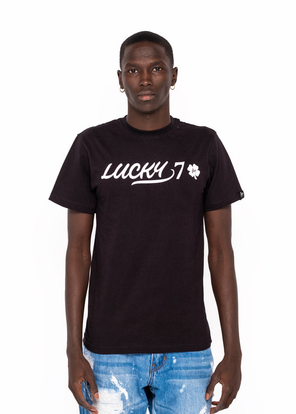 Black Lucky 7 Shirt
