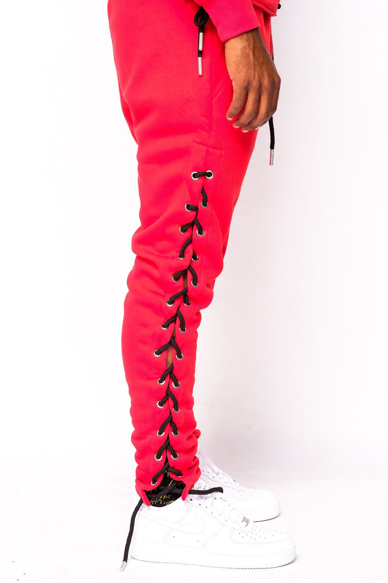 Red String Tie Sweatpants
